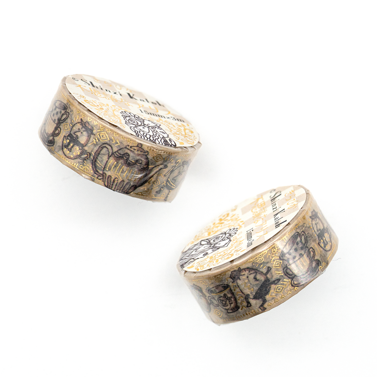 Seal-Do Shinzi Katoh Washi Tape - 15mm - Humpty Dumpty