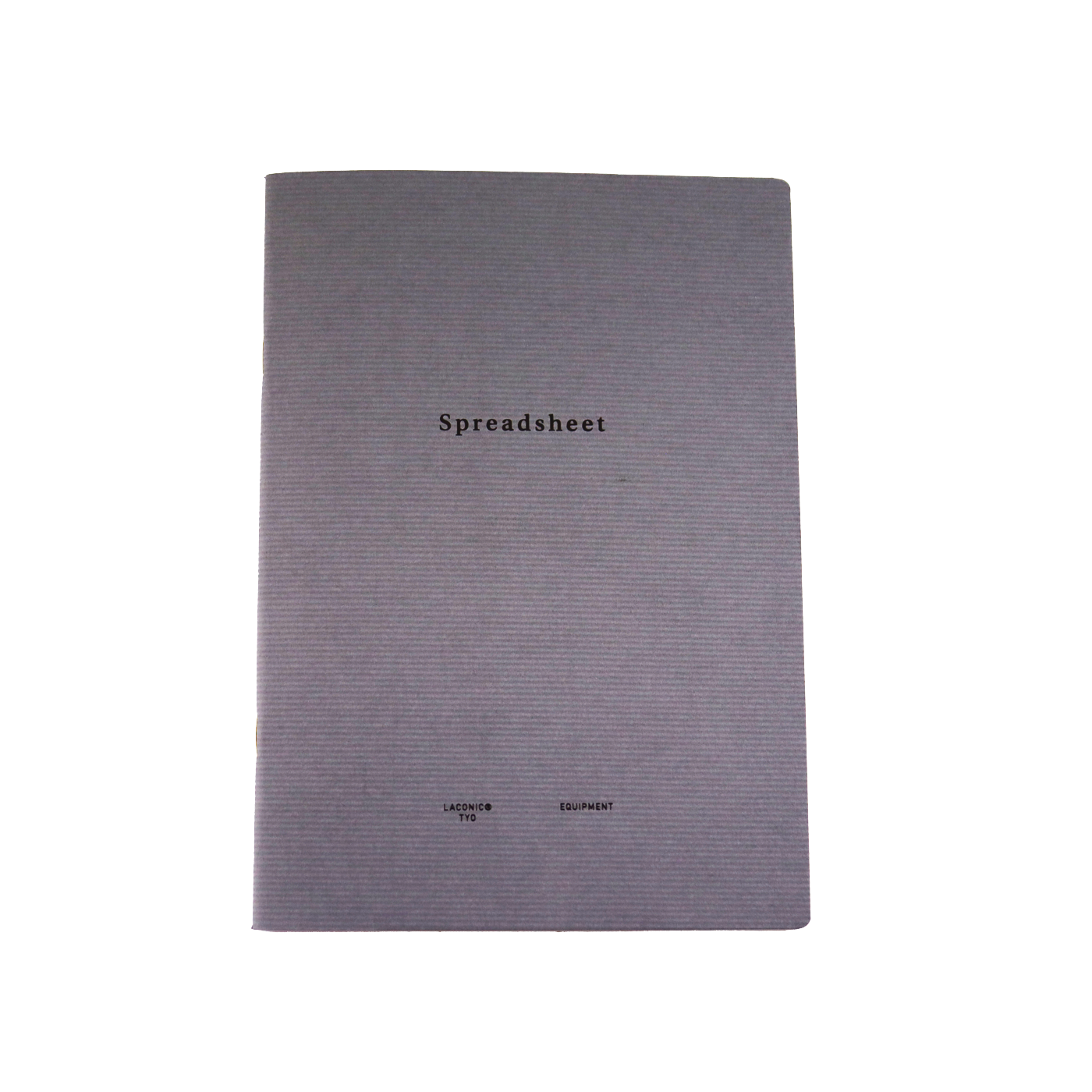 Laconic style Notebook A5 - Spreadsheet