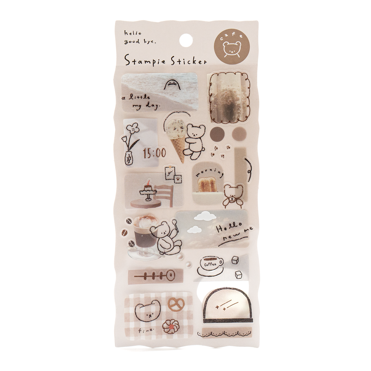 Q Lia Stampie - Cafe Latte Sticker Sheet