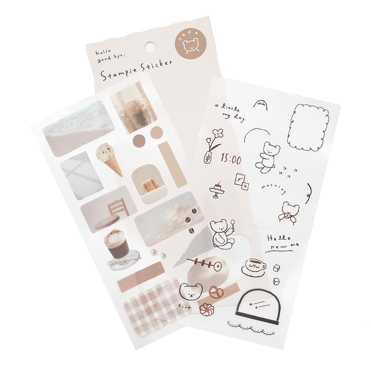 Q Lia Stampie - Cafe Latte Sticker Sheet