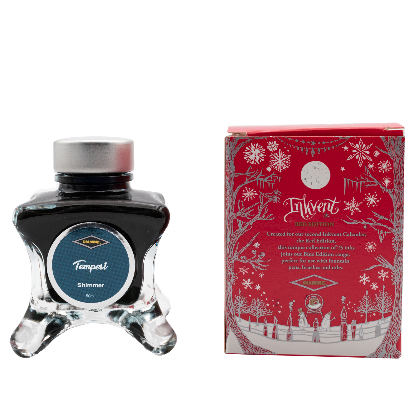 Diamine Red Edition Tempest Shimmer