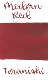 Teranishi Guitar Ink - Modern Red