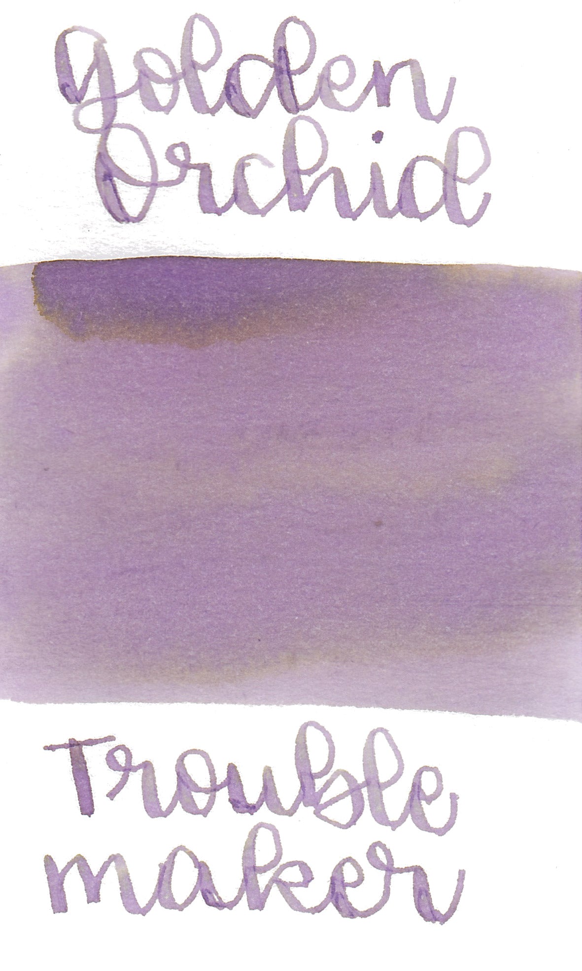 Troublemaker Golden Orchid Ink