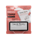 Midori Paintable Stamp - Pre Inked - Today's Topics