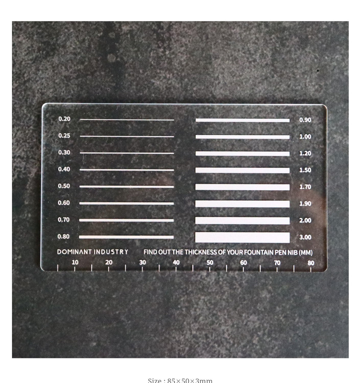Dominant Industry Measure My Pen MM Pad