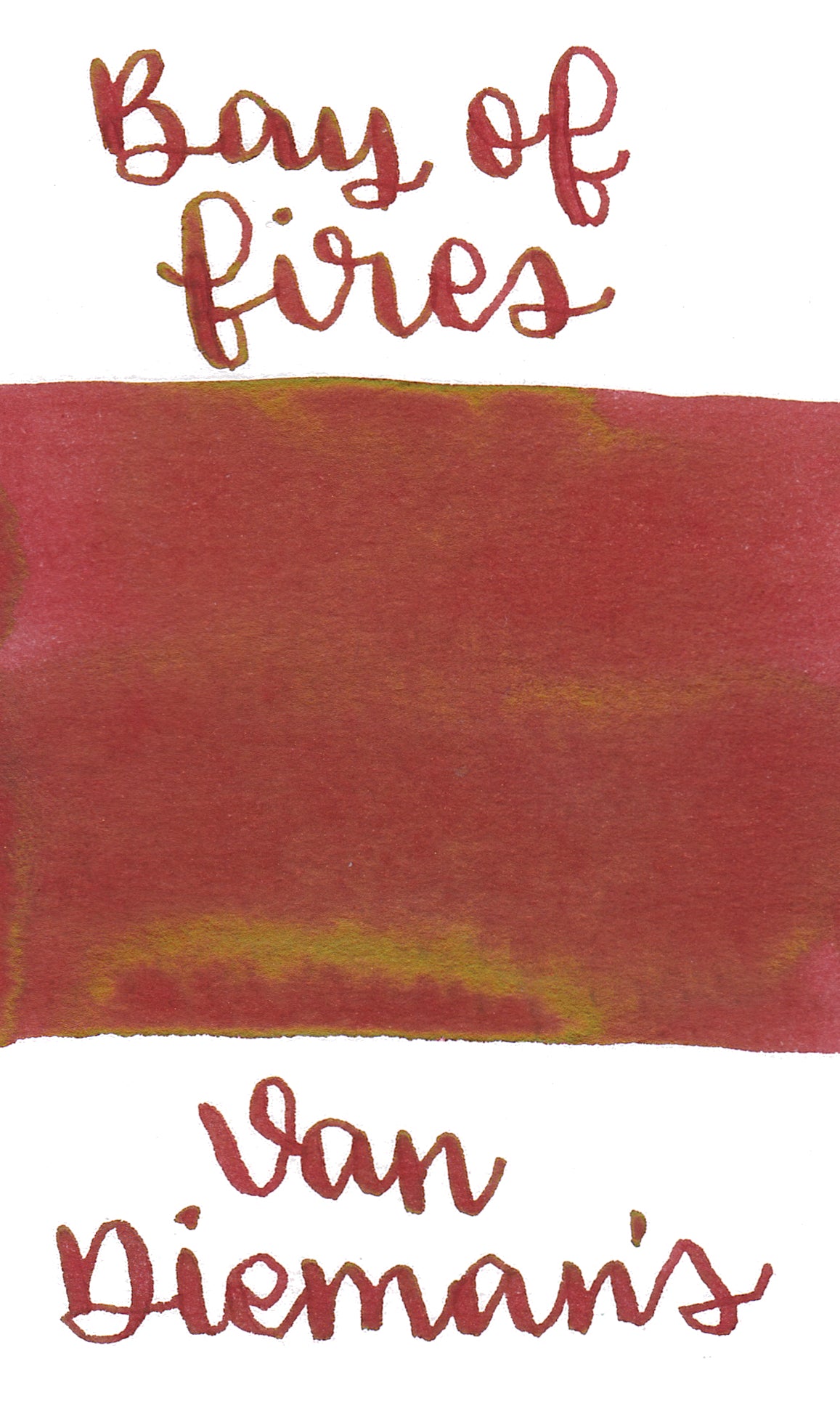 Red Fountain Pen Ink