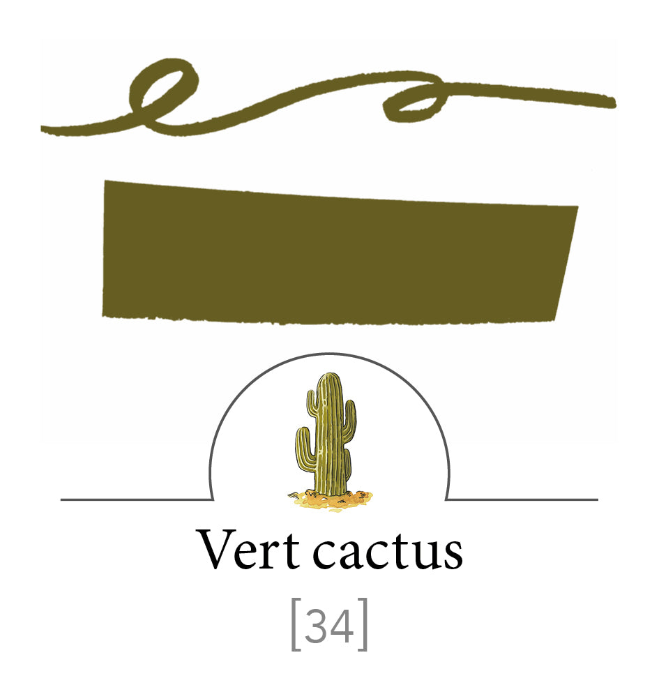 Jacques Herbin Vert Cactus