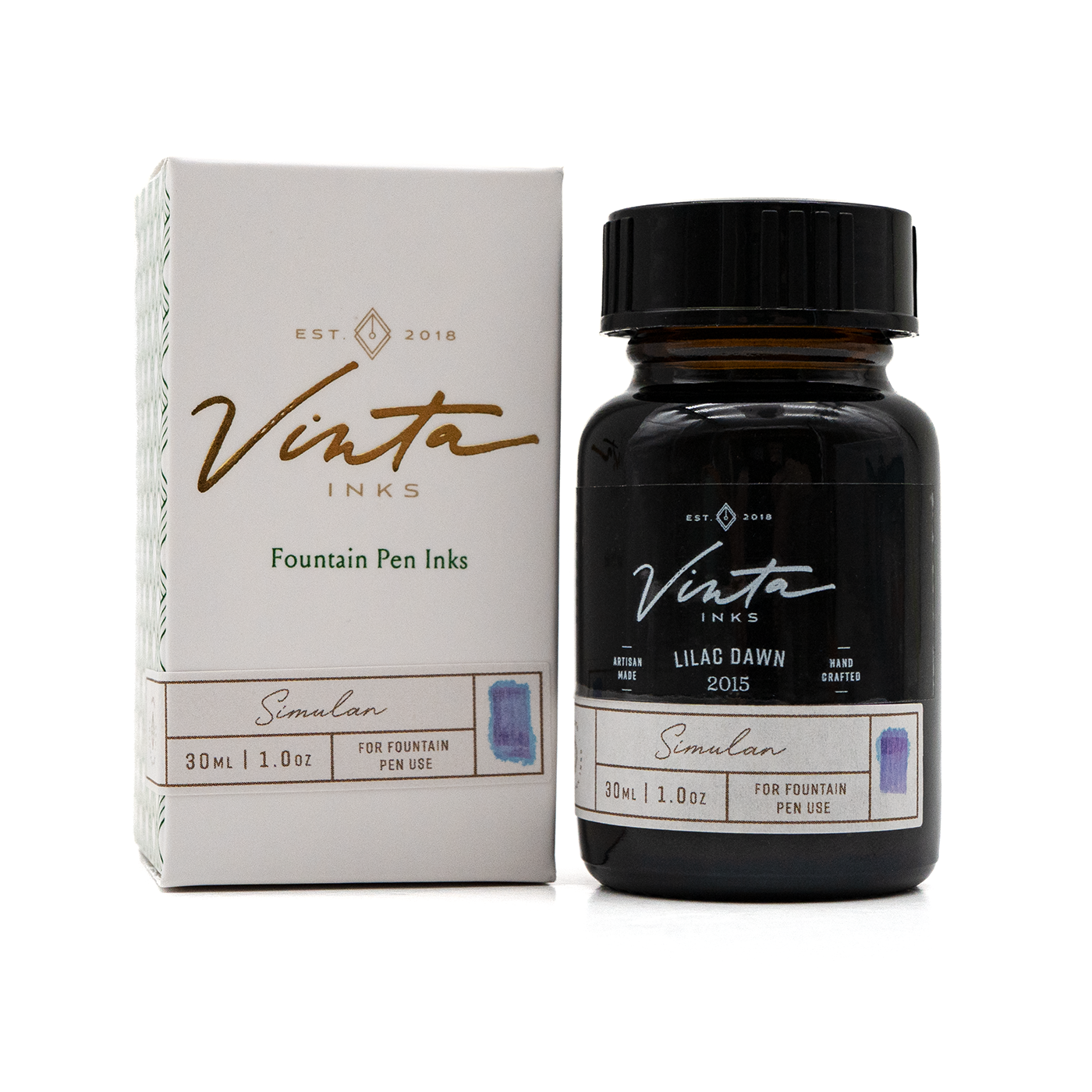 Vinta Inks Manila Pen Show Lilac Dawn - Simulan