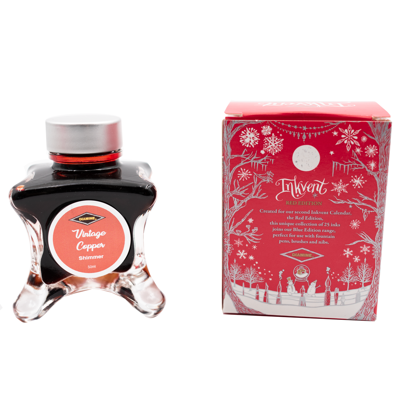 Diamine Red Edition Vintage Copper Shimmer