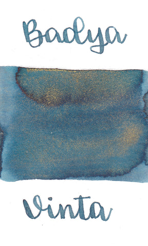 Vinta Inks - Hello, Rain Collection - Overcast Blue- Badya 1865