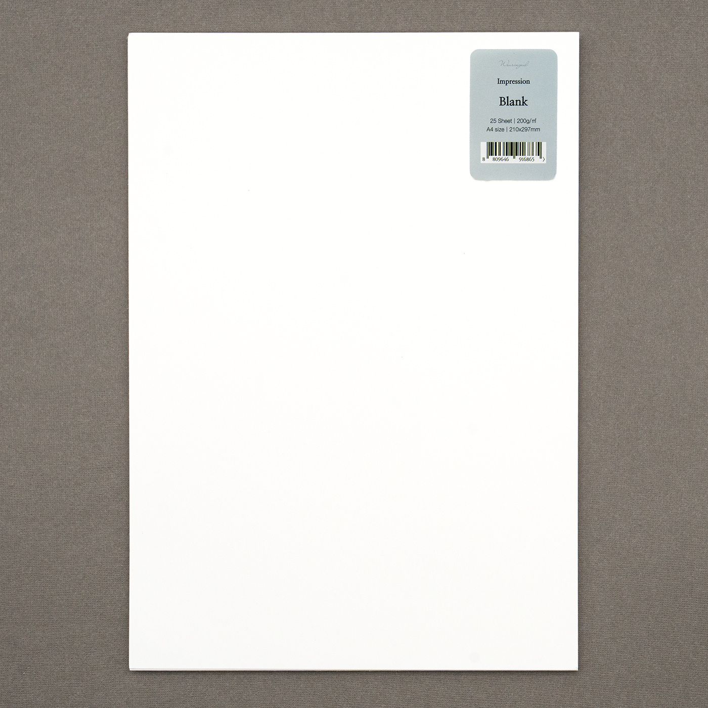 Wearingeul Impression Paper - Blank