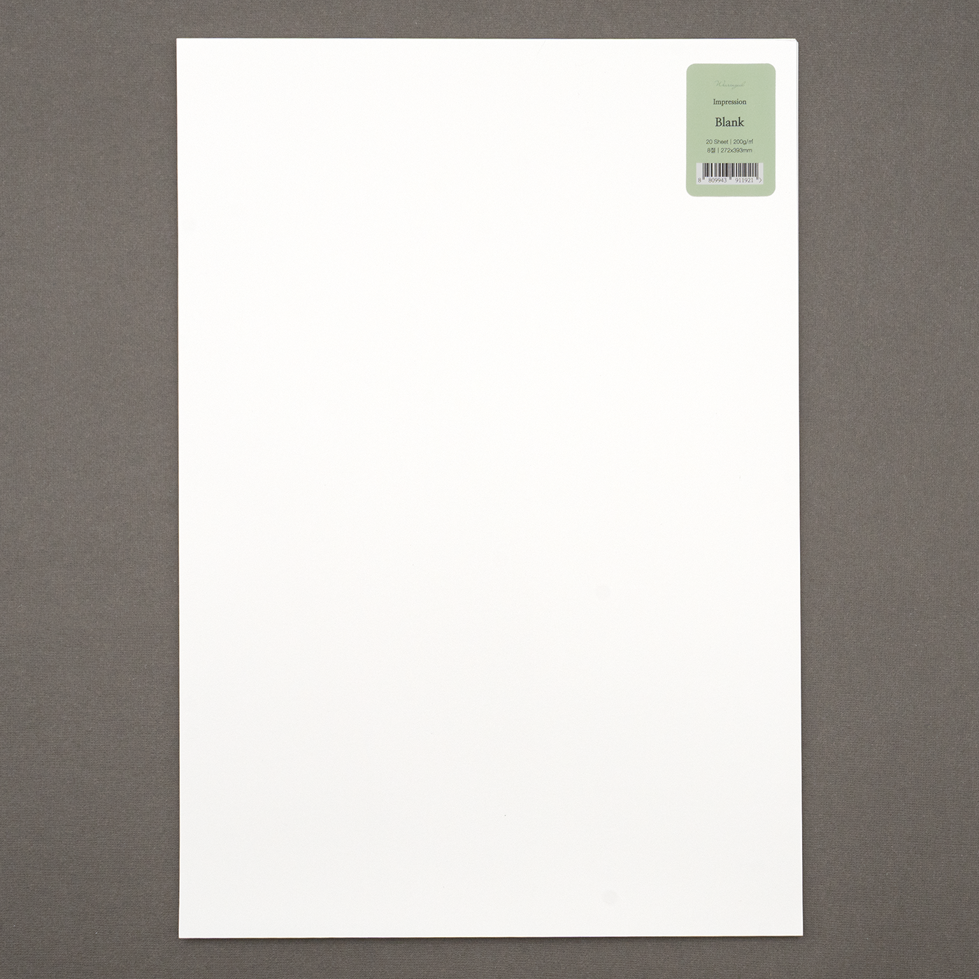 Wearingeul Impression Paper - Blank