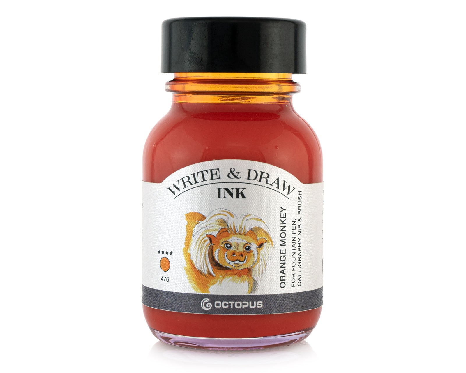 Octopus Write and Draw Ink 476 Orange Monkey