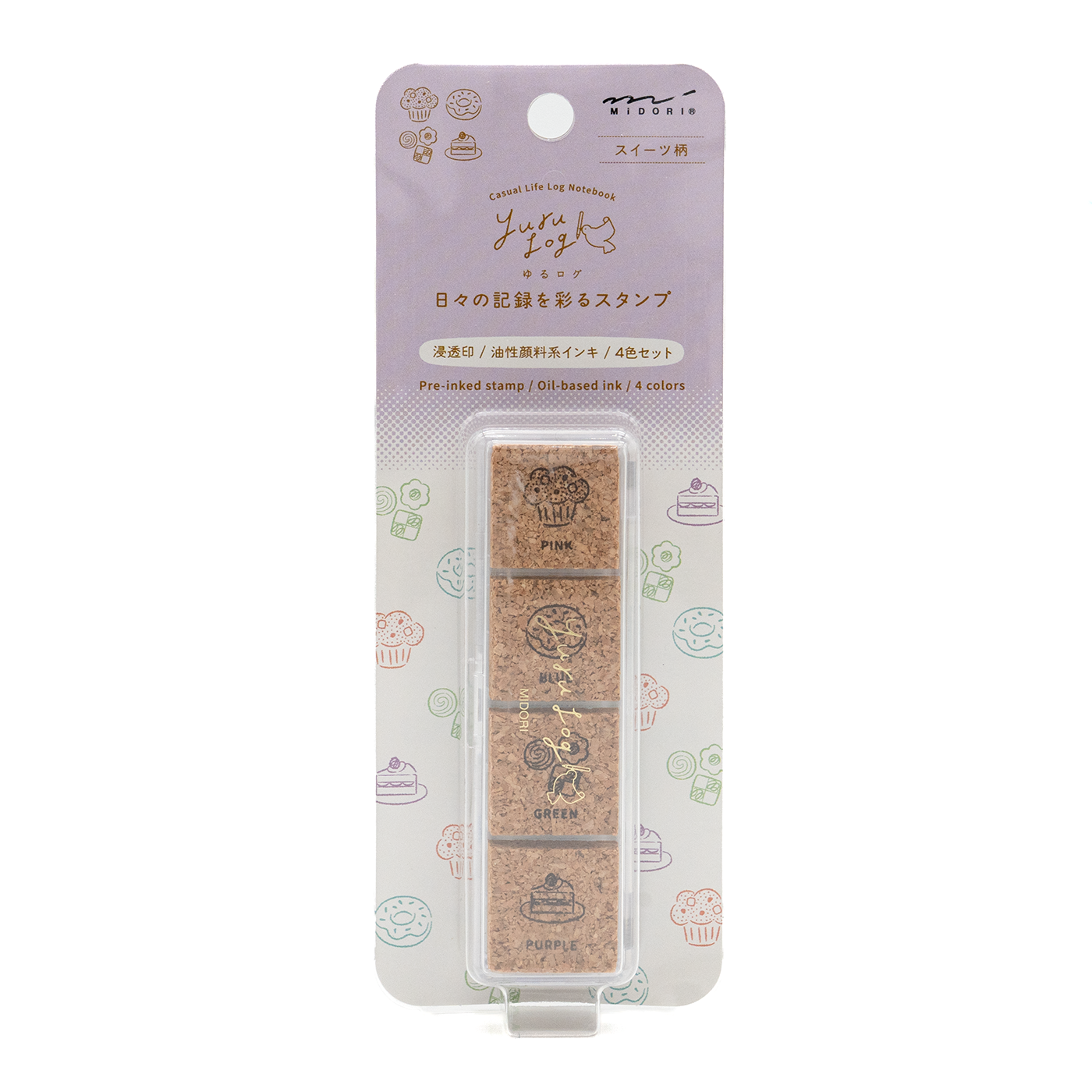 Midori Yurulog Sweet Stamp