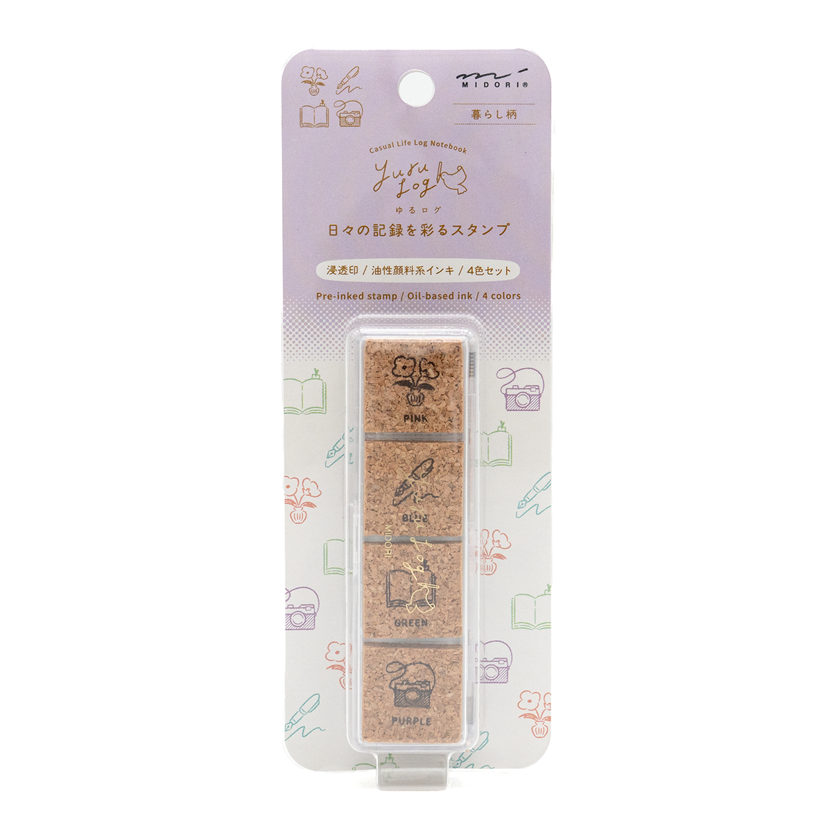 Midori Yurulog Daily Life Stamp