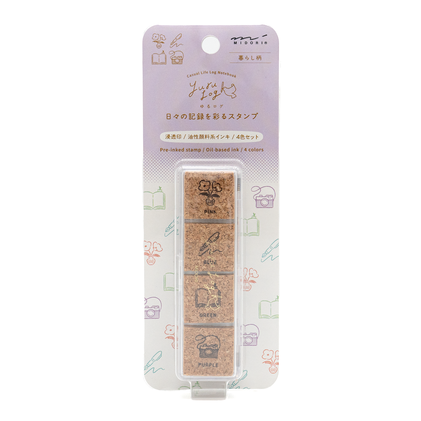 Midori Yurulog Daily Life Stamp
