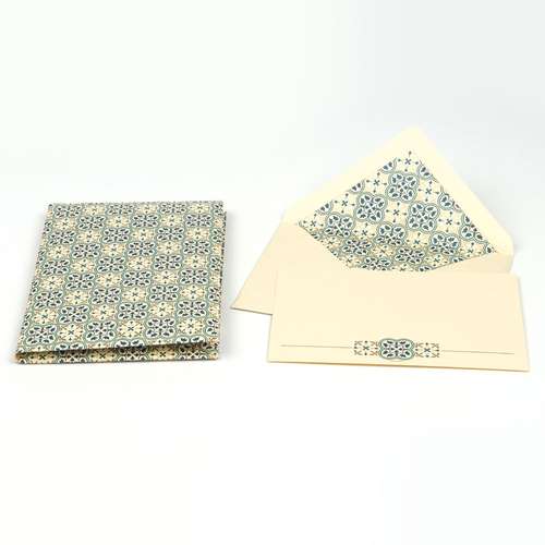 San Lorenzo Note Card Portfolio Large - Quadrilobo