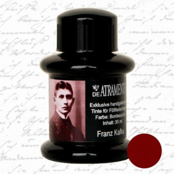 De Atramentis Franz Kafka, bordeaux red