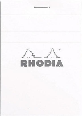 Rhodia #11 Classic Staplebound Notepad - Ice