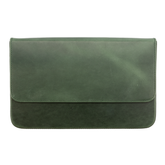 Galen Leather Co. Magnum Opus 12 Slot Hard Pen Case -  Forest Green