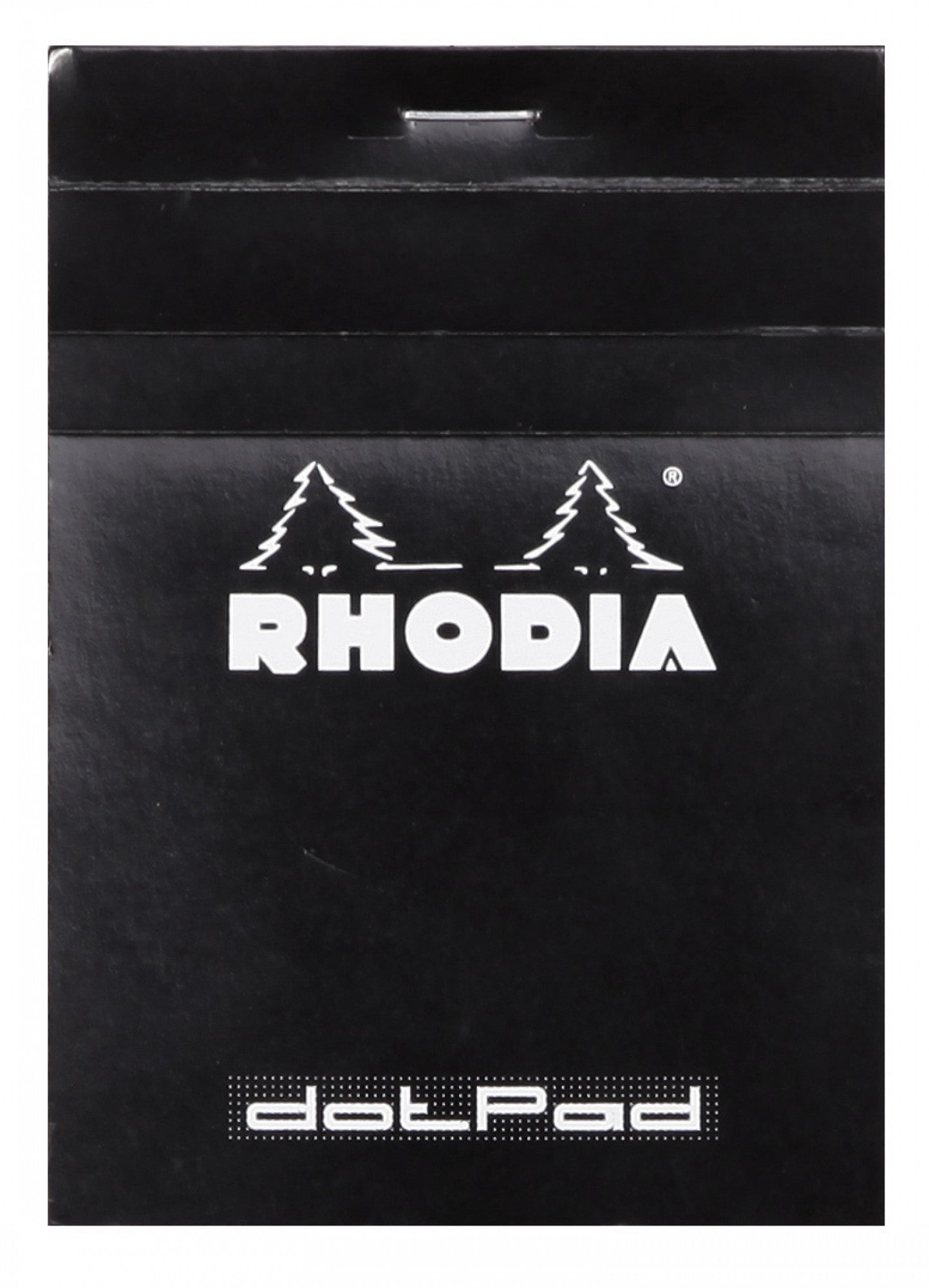 Rhodia #12 Classic Staplebound Notepad - Black