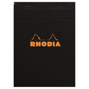 Rhodia #13 Classic Staplebound Notepad - Black