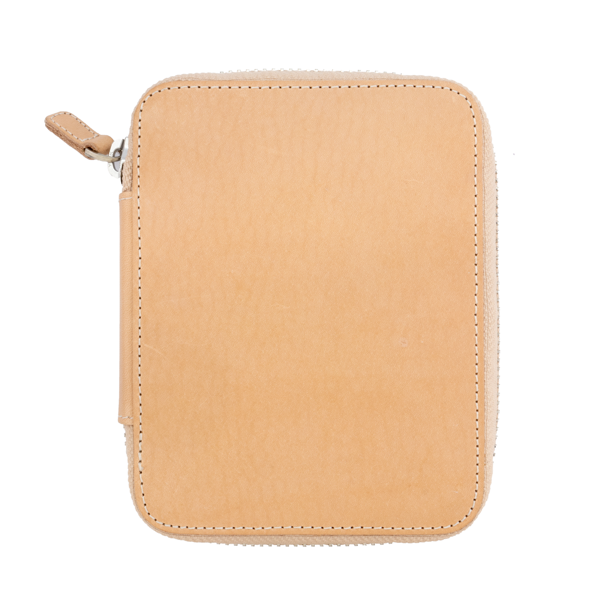 Galen Leather Co. Zippered Collector Pen Case for 14 Kawecos - Undyed