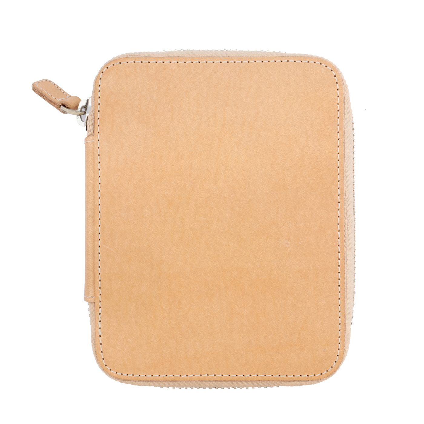 Galen Leather Co. Zippered Collector Pen Case for 14 Kawecos - Undyed