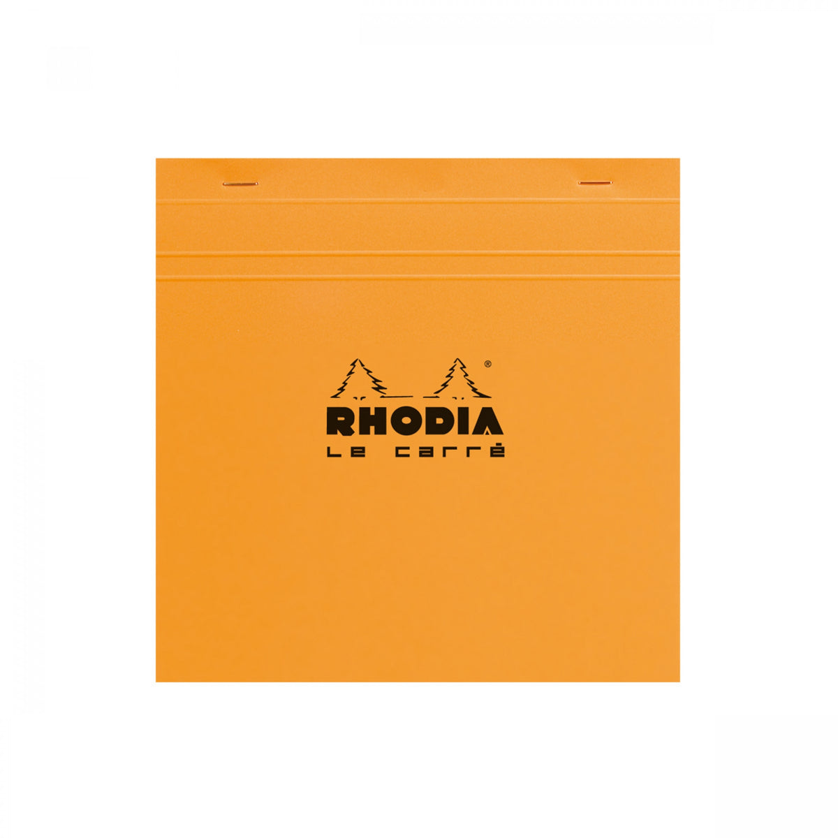 Classic Rhodia pads, with acid-free extra white paper, microperforated sheets, stiff back cover and reinforced staples. Measures 5 3/4 x 5 3/4" 80 Sheets (160 Pages) Graph Paper Paper Weight: 80 GSM Orange Coated Cardboard Cove