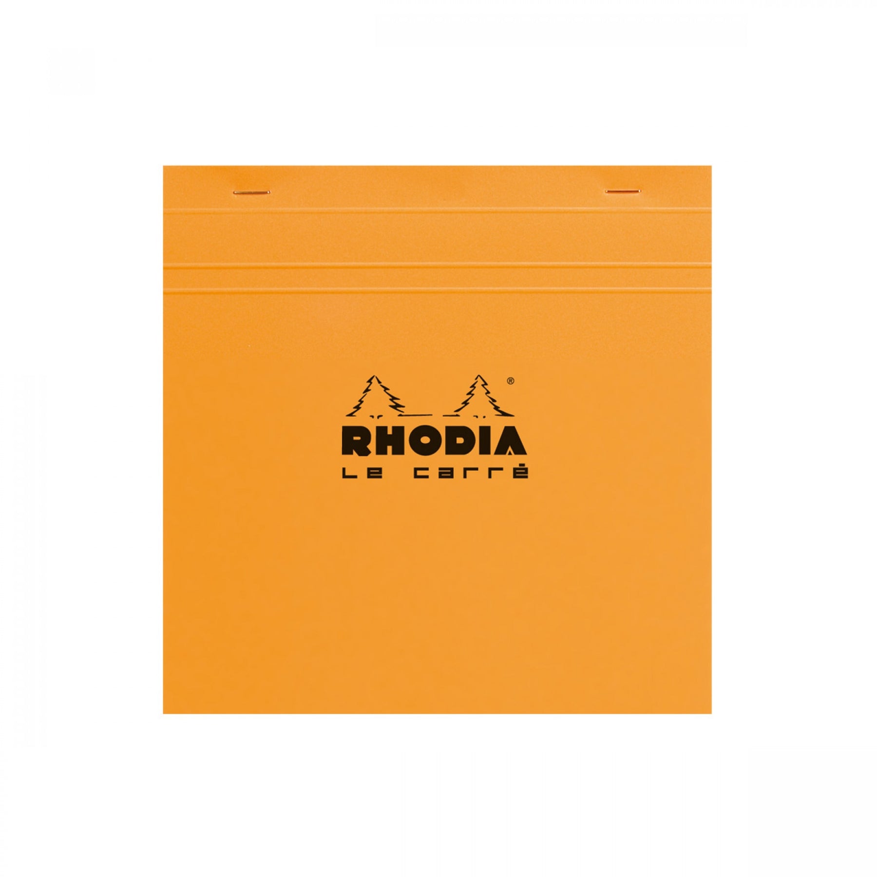Classic Rhodia pads, with acid-free extra white paper, microperforated sheets, stiff back cover and reinforced staples. Measures 5 3/4 x 5 3/4" 80 Sheets (160 Pages) Graph Paper Paper Weight: 80 GSM Orange Coated Cardboard Cove