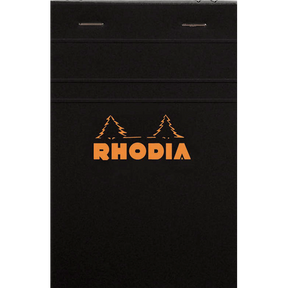 Rhodia #14 Classic Staplebound Notepad - Black