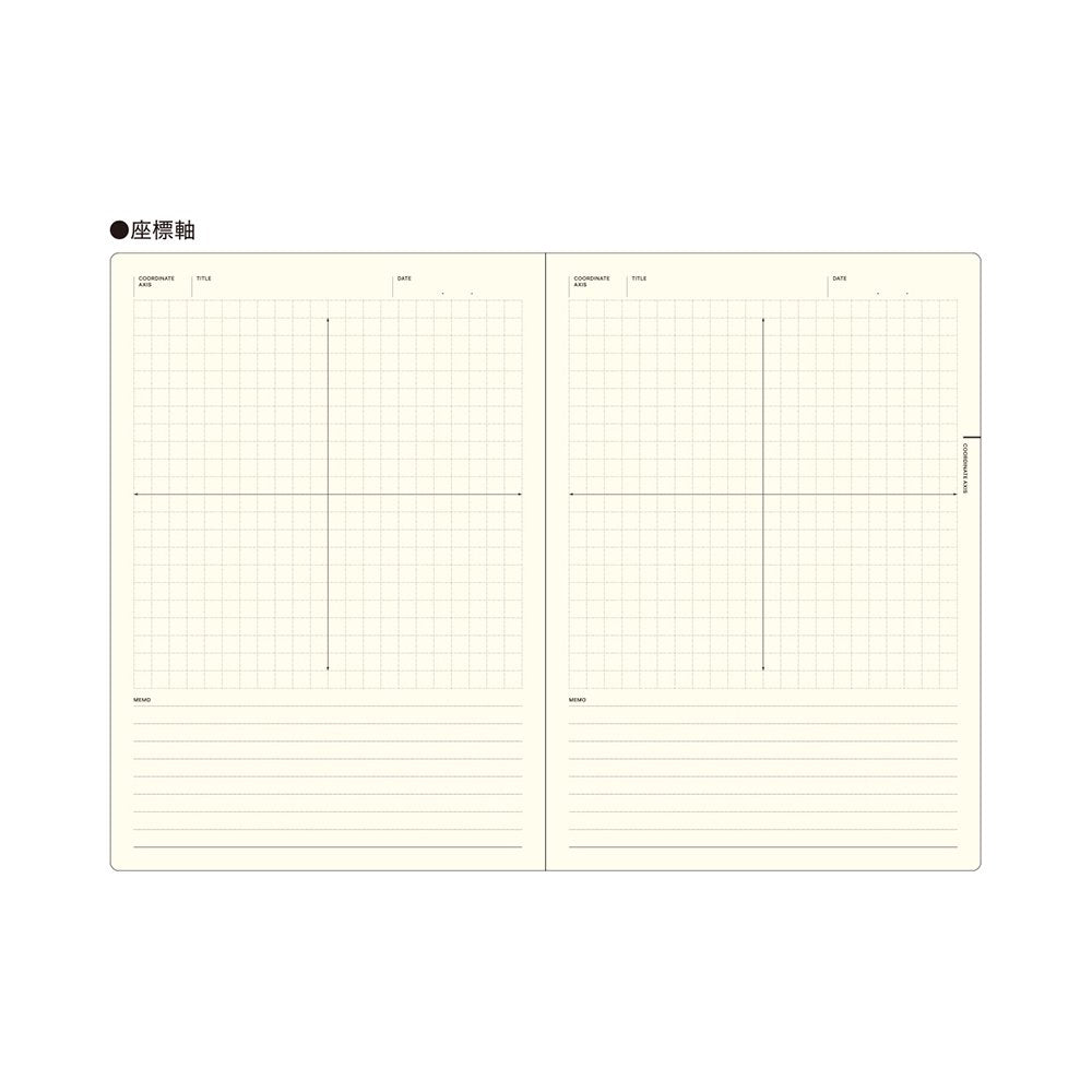 Laconic style Notebook A5 - Think