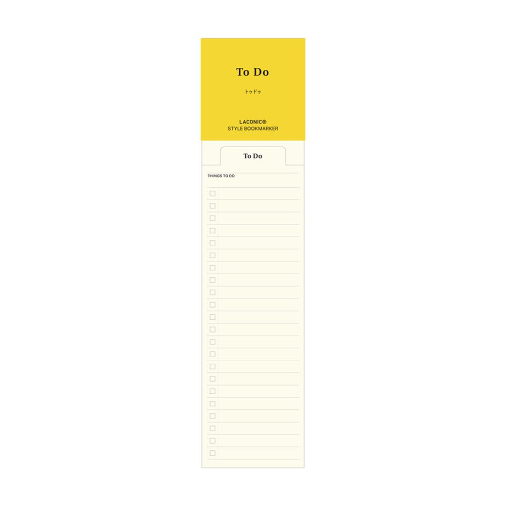 Laconic Style Bookmarker