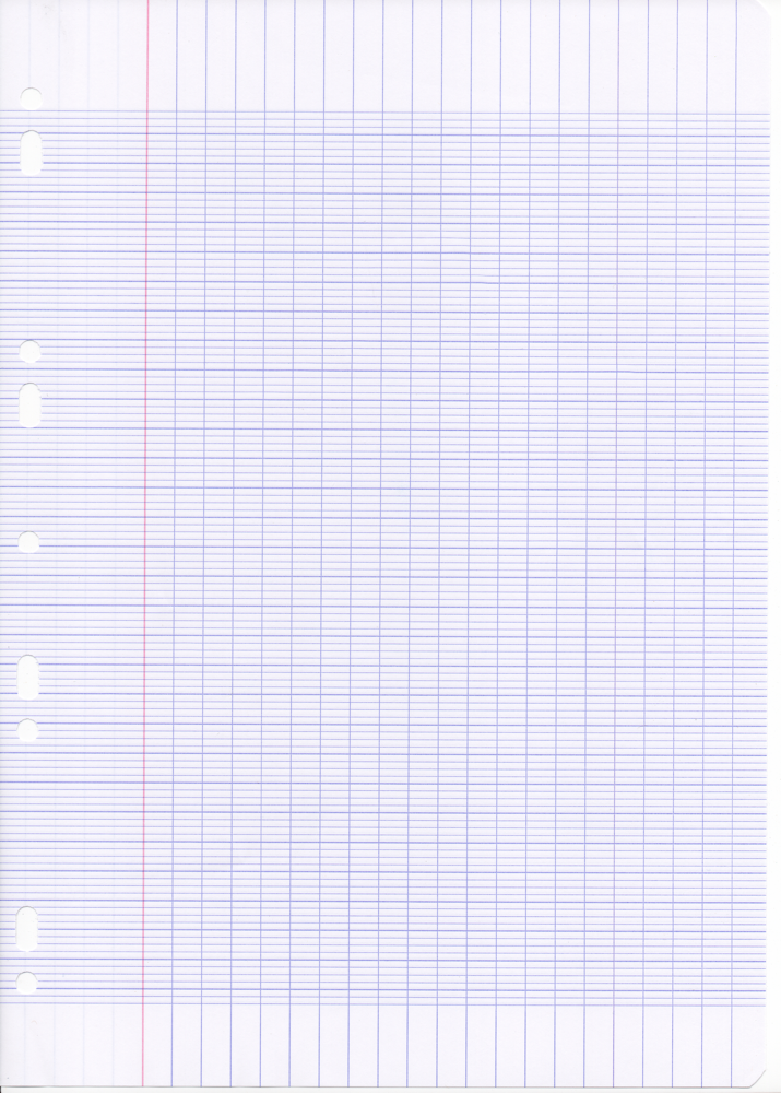 Clairefontaine A4 French Ruled Loose Leaf