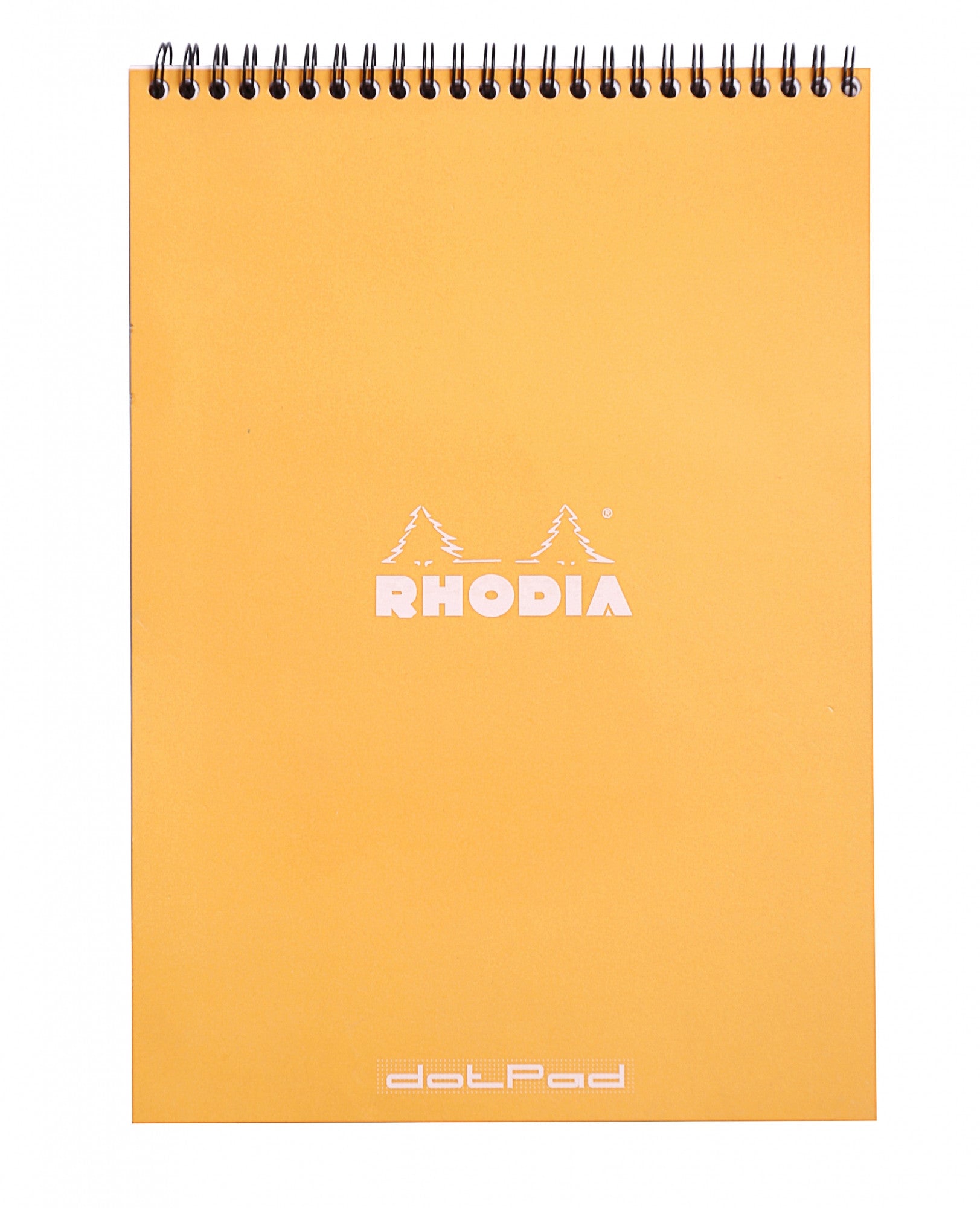 Rhodia #18 Orange Top Wirebound Dot Pad