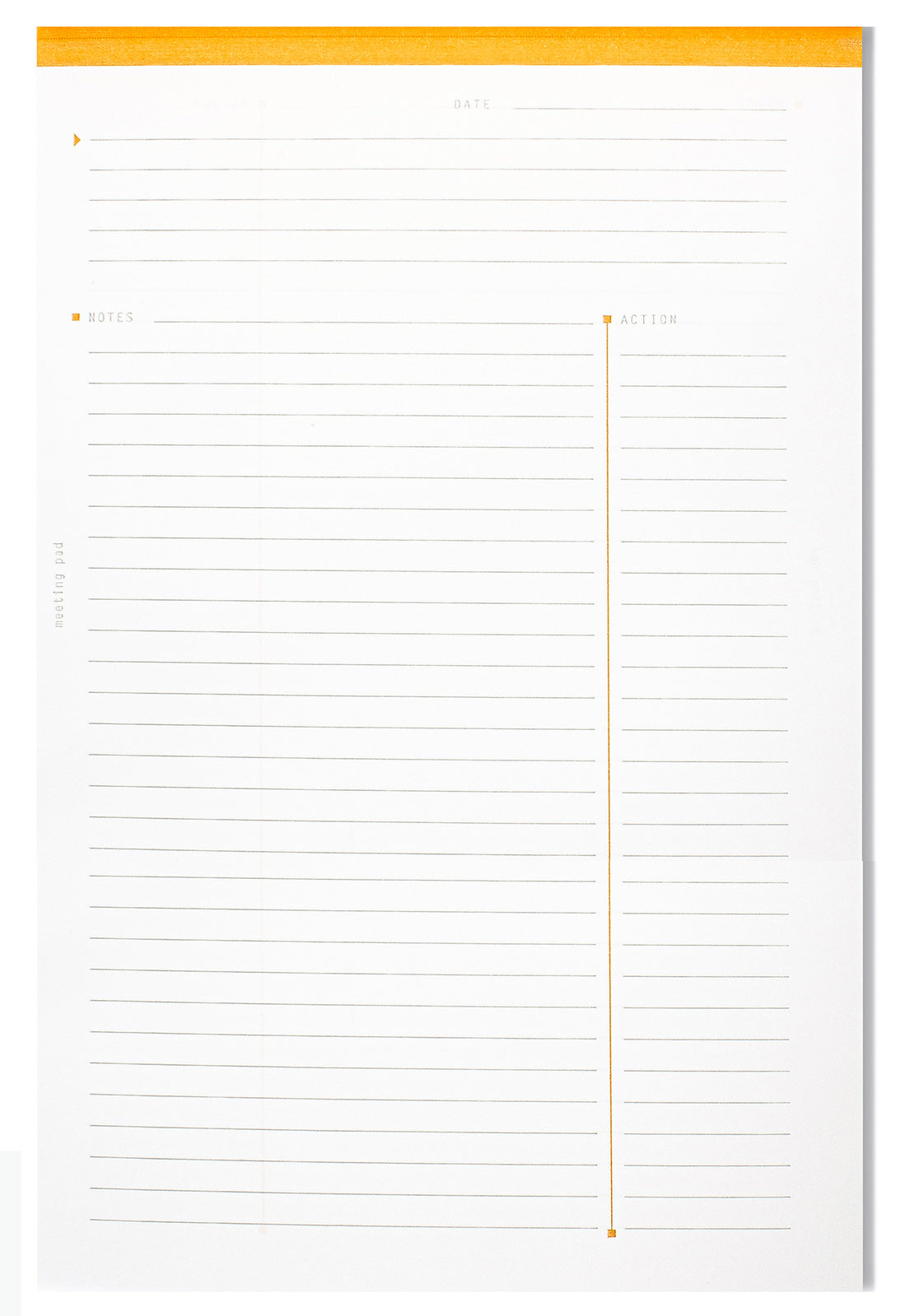 Rhodia #19 Classic Staplebound Notepad Meeting - Ice