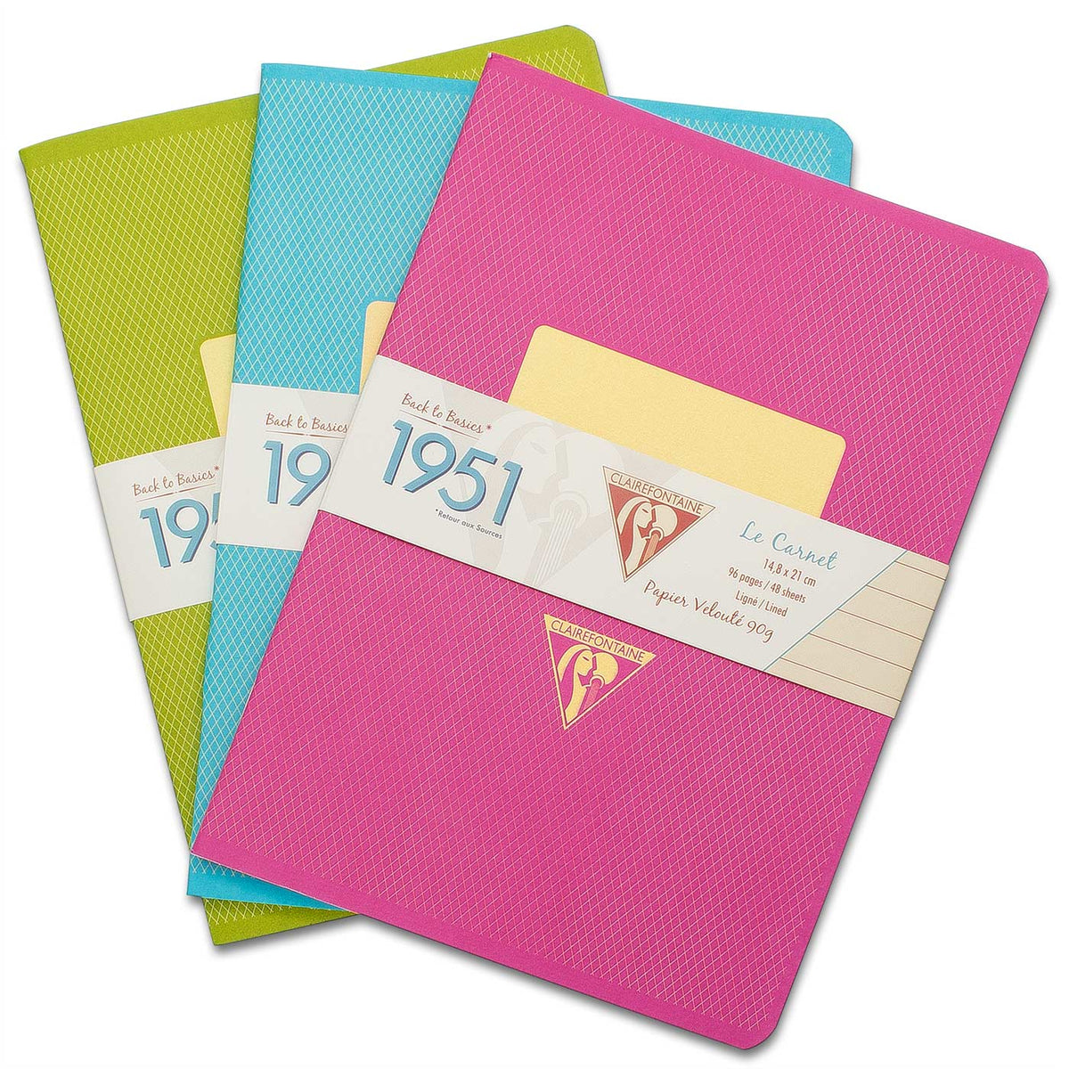 Clairefontaine 1951 Collections A5 Staplebound Notebook (48 Sheets)