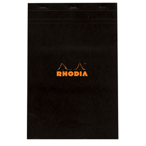 Rhodia #19 Classic Staplebound Notebook - Black