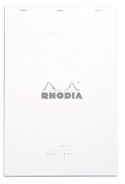 Rhodia #19 Classic Staplebound Notepad Meeting - Ice
