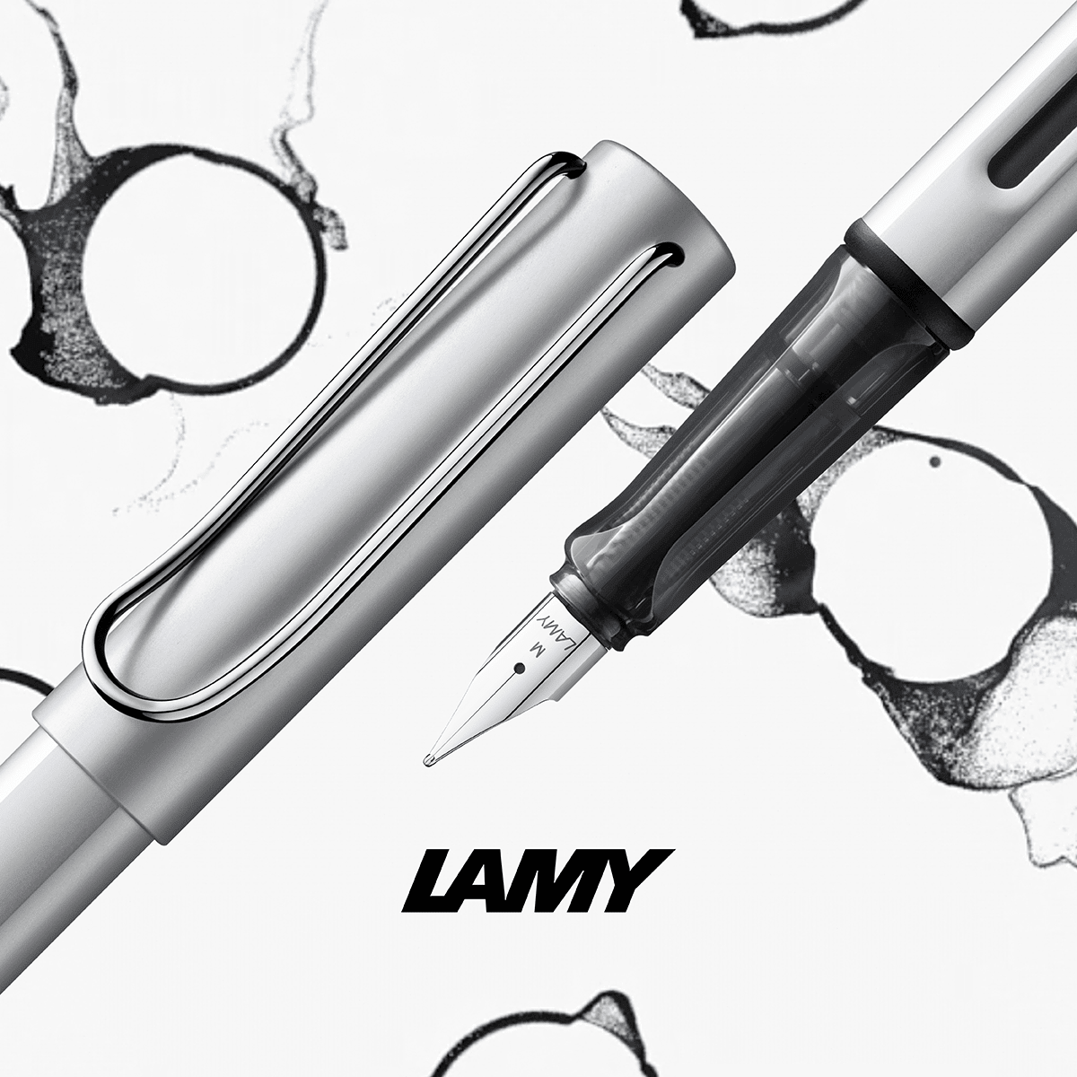 Lamy Al-Star Whitesilver Fountain