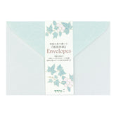 Midori Ivy Floral Envelopes
