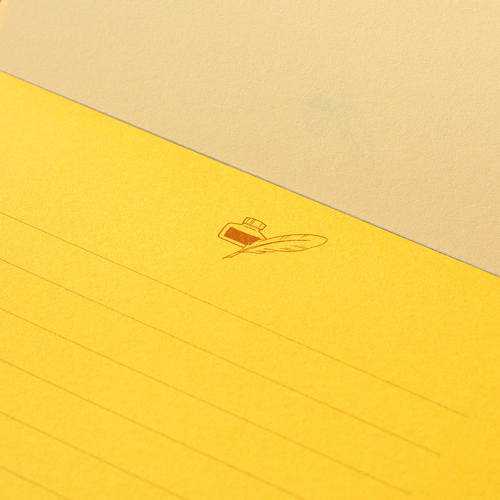 Midori Giving A Color Gold A5 Letter Pad
