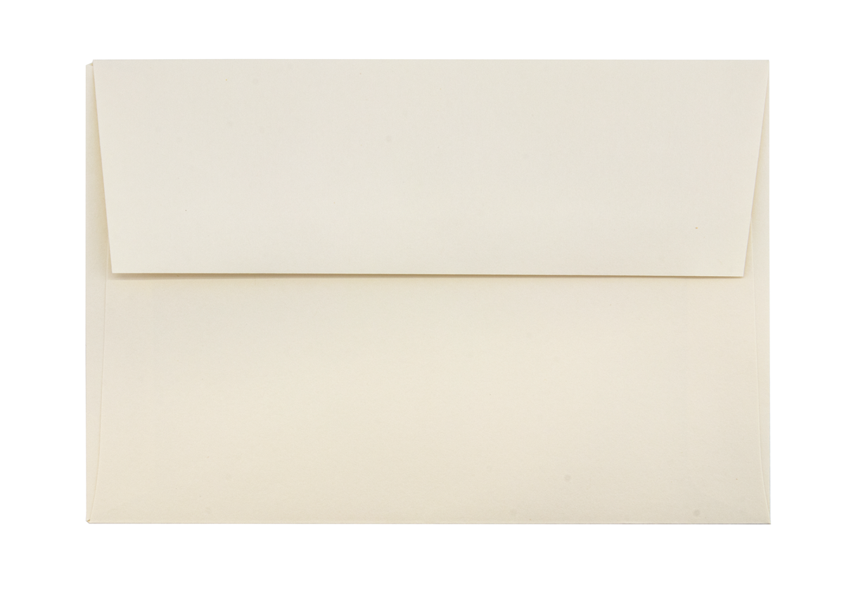 San Lorenzo 4.25" x 6.25" Envelopes - Natural White