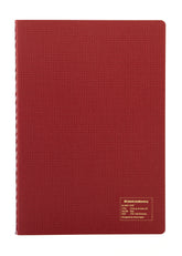 Kleid 2mm Grid Notes A5- Red