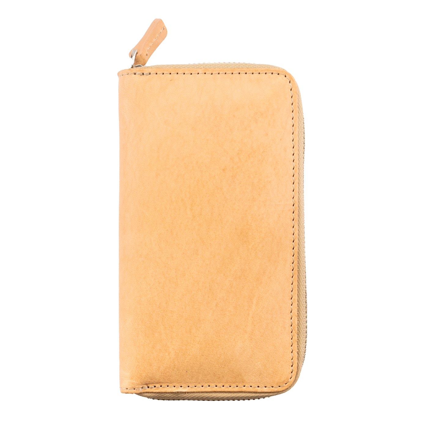 Galen Leather Co. Zippered 3 Slot Pen Case - Undyed Leather
