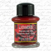 De Atramentis Pearlescent Camelien Red Gold