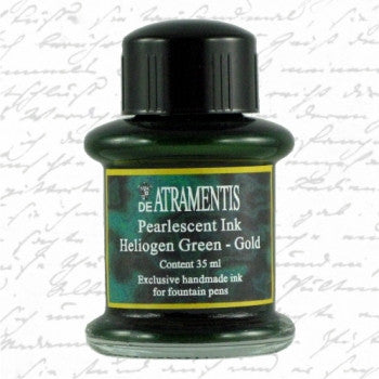 De Atramentis Pearlescent Heliogen Green Gold