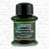 De Atramentis Pearlescent Heliogen Green Gold