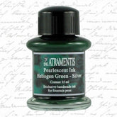 De Atramentis Pearlescent Heliogen Green Silver