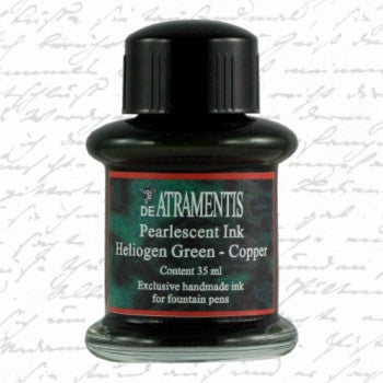 De Atramentis Pearlescent Heliogen Green Copper